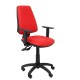 Silla Elche sincro similpiel rojo con brazo regulable